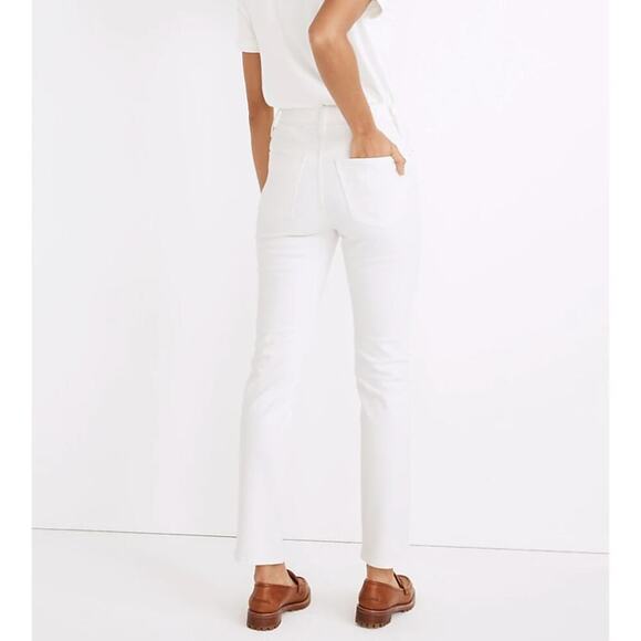 Madewell The Perfect Vintage Jean in ivory, NWT - Picture 2 of 6